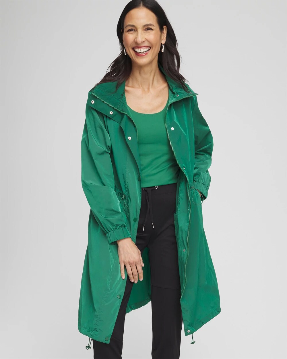 Zenergy® Maxi Anorak Jacket | Chico's Zenergy® Maxi Anorak Jacket | Chico's
